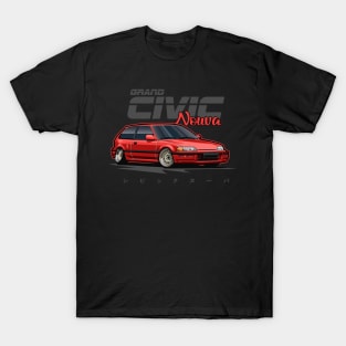 Civic Nouva (Candy Red) T-Shirt